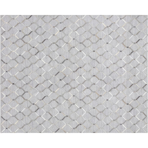 Bordeaux 120 X 96 inch Ivory / Grey Indoor Hand-Made Rug, Hand-Made